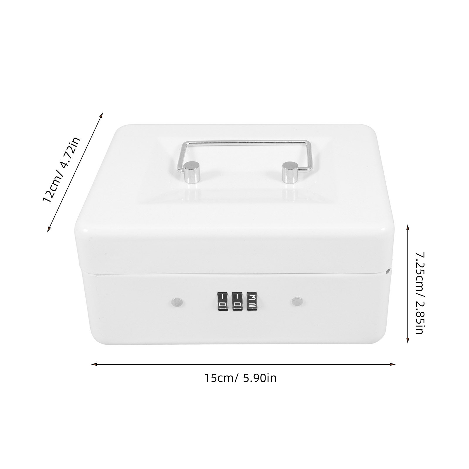 Çelik Para Kutusu Şifreli Kili - Lockbox Key Secure incelemesi ve fiyatı